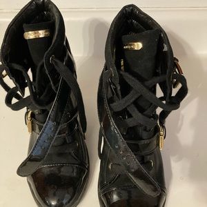 Michael kors ankle boots sz 9 black